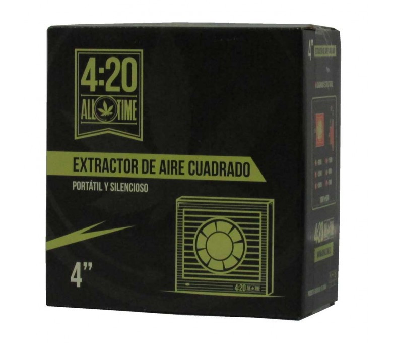 EXTRACTOR 4:20 CUADRADO 100MM