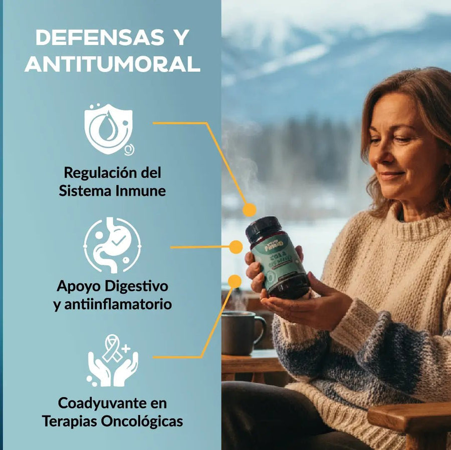 Cola de Pavo Cápsulas – Defensas y Antitumoral (3)