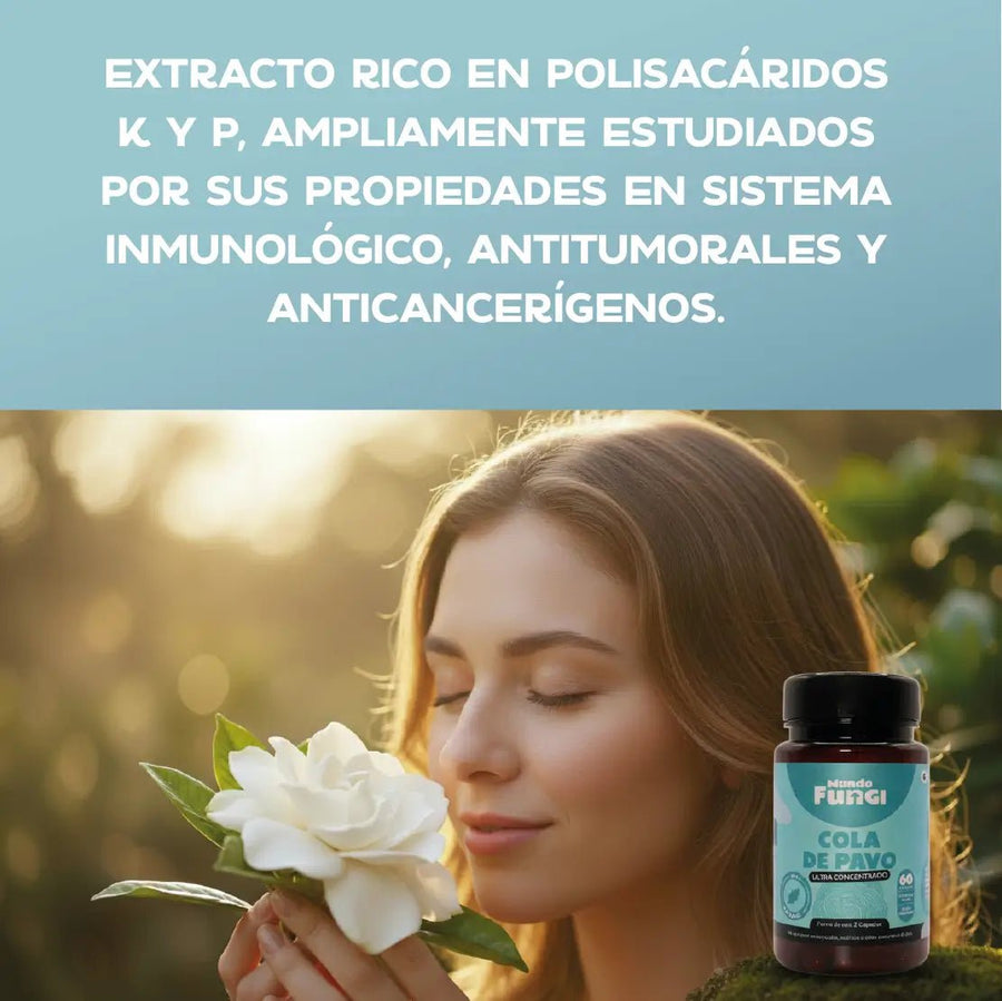 Cola de Pavo Cápsulas – Defensas y Antitumoral (8)