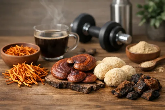 Hongos funcionales para energía: cuáles sirven