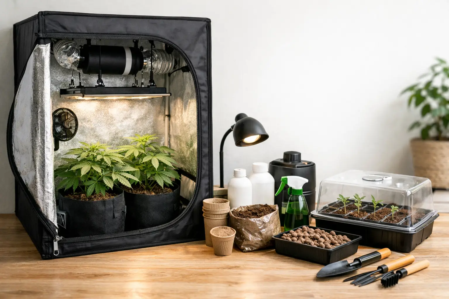 Mejores kits indoor pequeños para tu cultivo