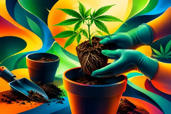 Cómo trasplantar planta cannabis sin frenarla