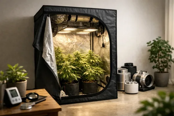 Guía de carpas indoor para elegir tu primer espacio